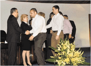 Oficiales del OIJ de Alajuela fueron los ganadores. Jos&#x00E9; Rivera.
