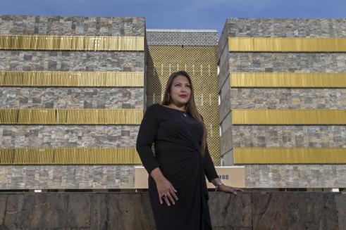Adriana Oroc fue la vocera de la huelga judicial histrica del pas. Fotos: Mayela Lpez