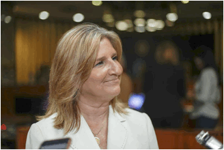 Descripcin: Emilia Navas ejerce el cargo de fiscala general interina desde el pasado 13 de octubre. Foto: Jos Cordero.