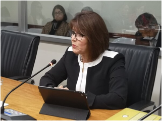 Descripci�n: La jueza de apelaci�n Sandra Z��iga Morales es la nueva magistrada de la Sala de Casaci�n Penal. Foto: Cortes�a del despacho de Luis Fernando Chac�n.