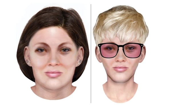 Retratos hablados de María de Los Ángeles Araya Camacho. Foto: OIJ para LN