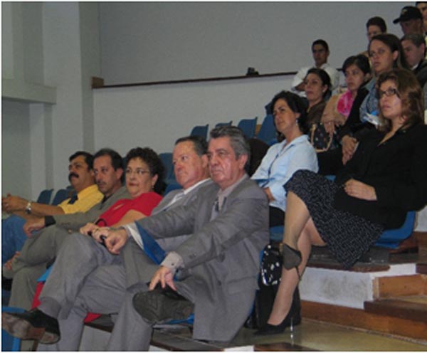 Asistentes a la presentaci�n.
