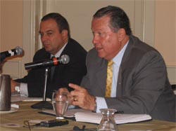 Dr. Luis Paulino Mora Mora, Lic. Federico Malavassi